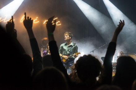 Koncert zespołu Kwiat Jabłoni w wiślańskim amfiteatrze